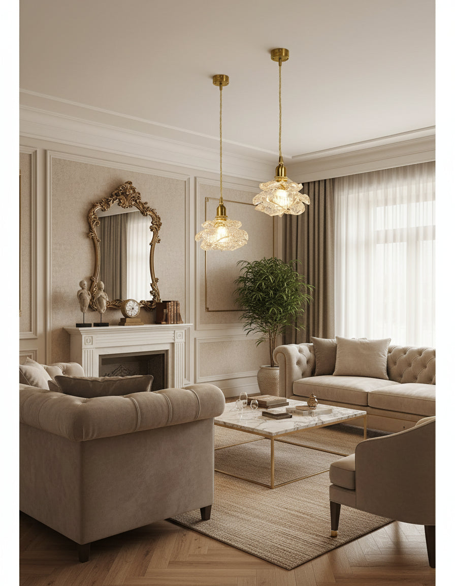 Petale de Rose Chandelier