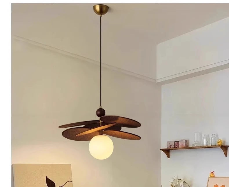 Rattan Weave Vintage Pendant Light