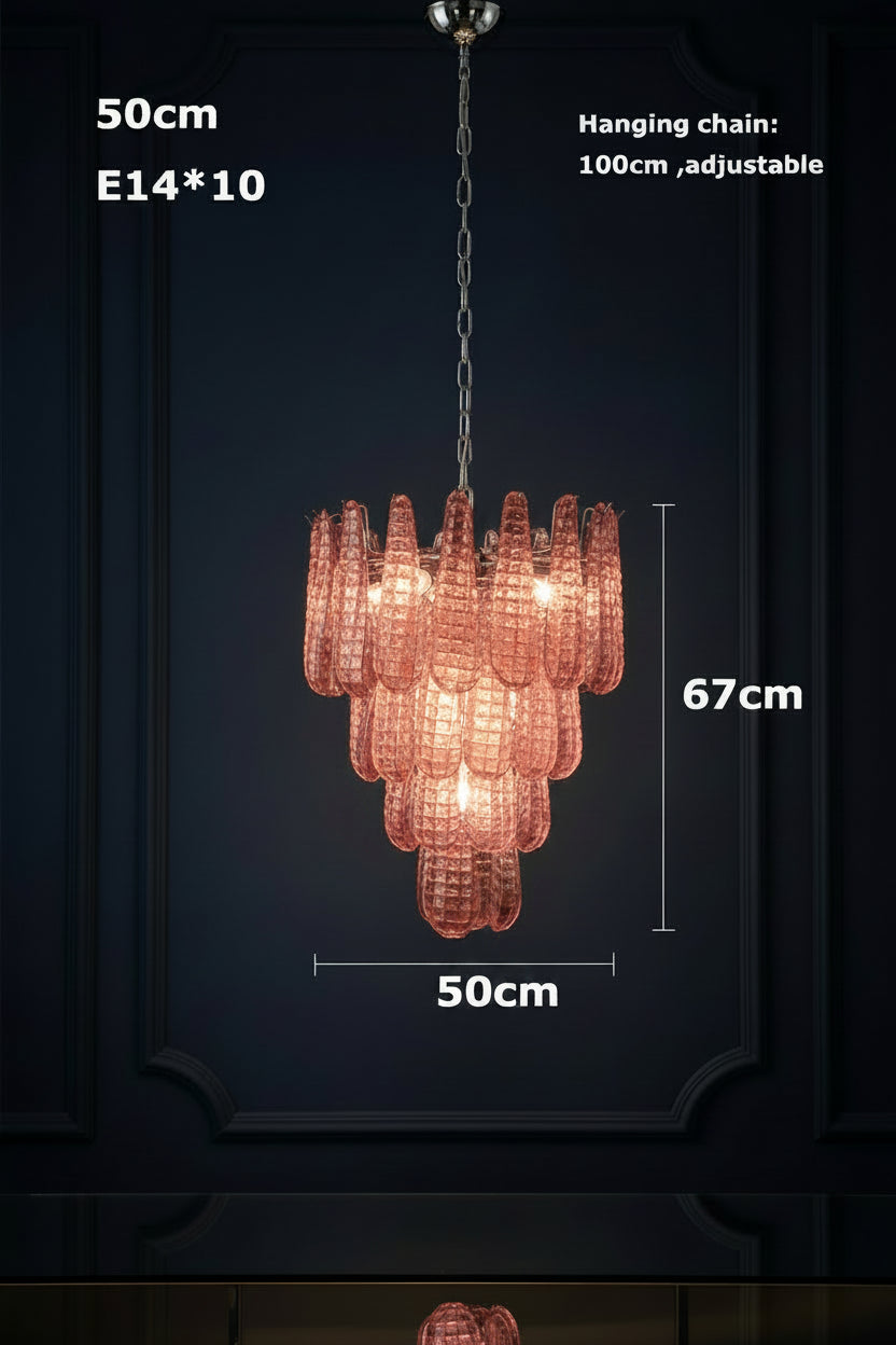 Palazzo Crystal Tiered Chandelier