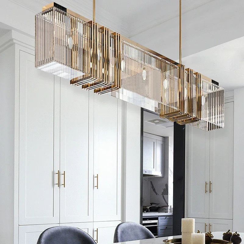 Crystal Horizon Pendant  Chandelier