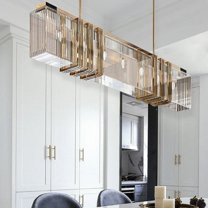 Crystal Horizon Pendant  Chandelier