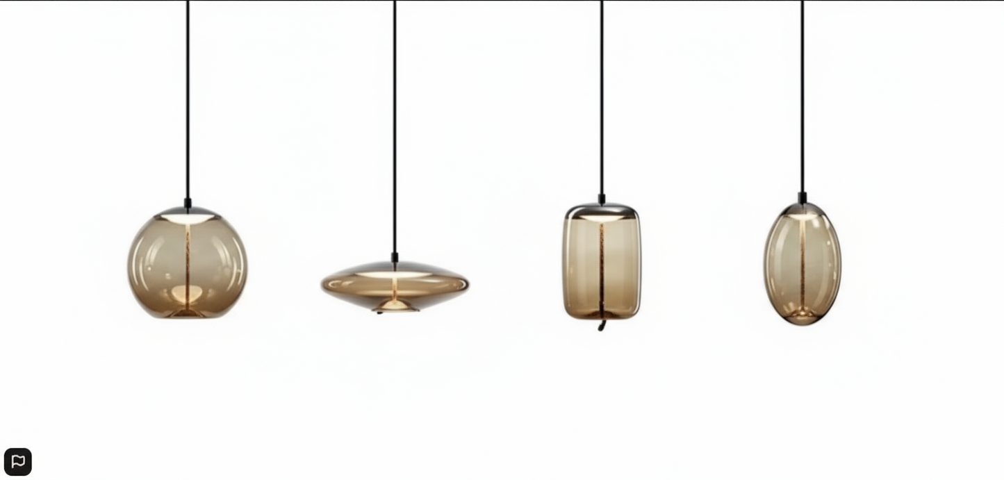 Auraloom Glass Pendant