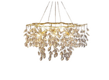 AURELIÈRE Gold Branch Crystal LED Chandelier