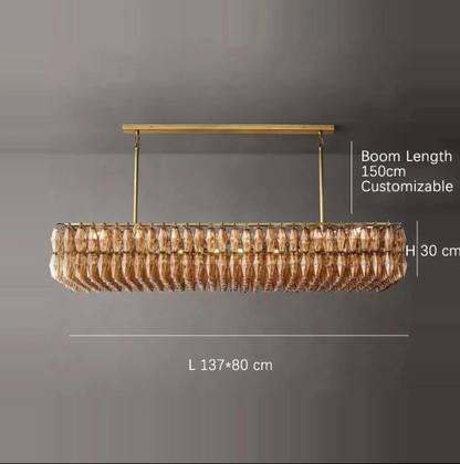 Aurelia Glass Chandelier