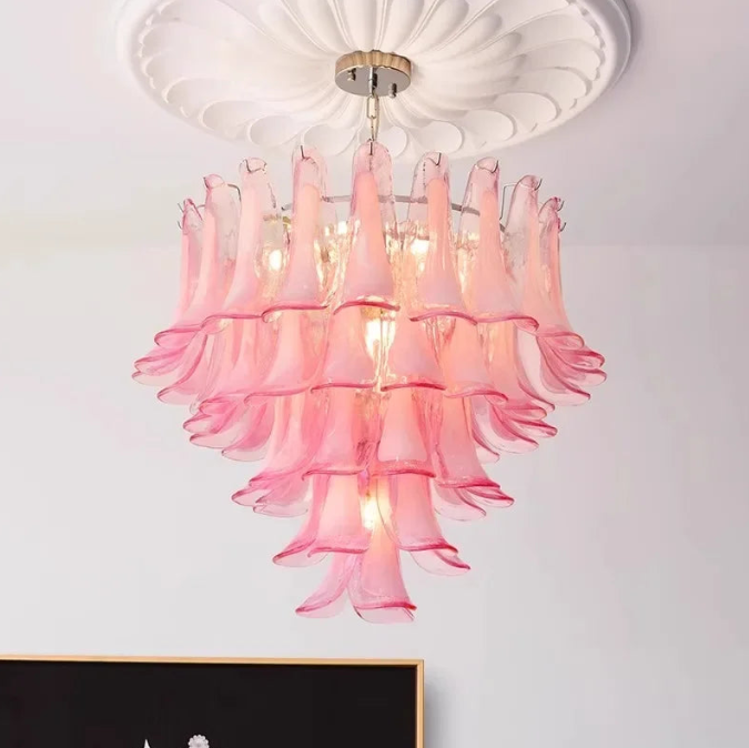 ROSELINE French Glass Chandelier