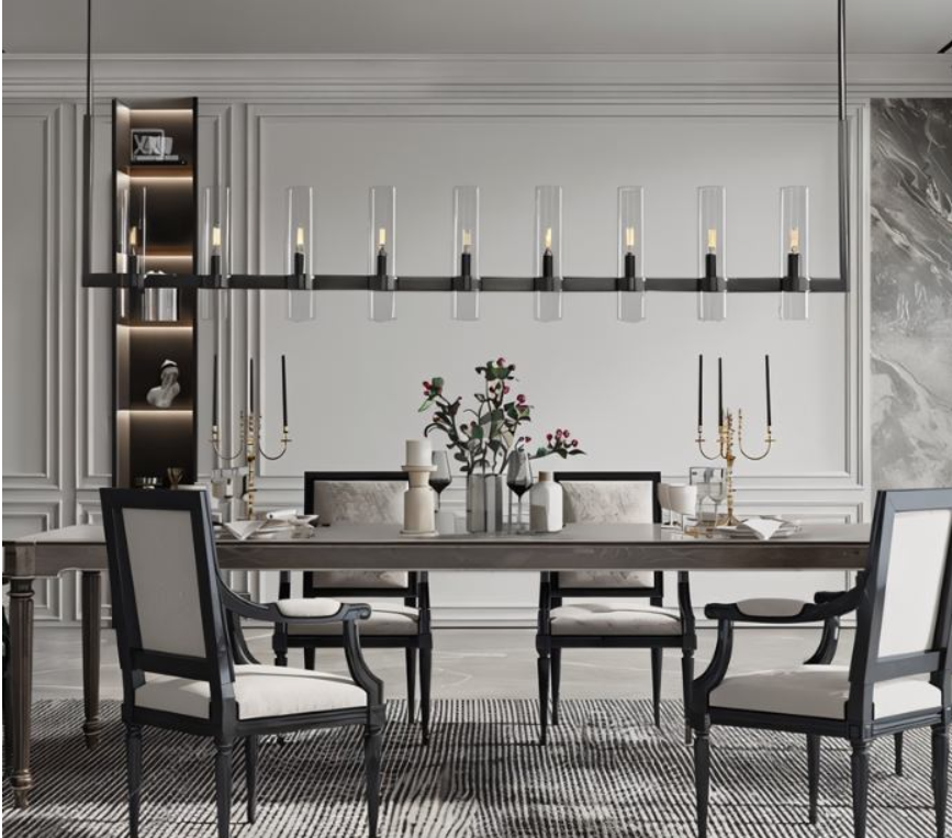 Aurelius  Glass Chandelier