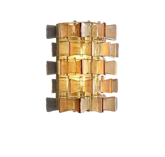 Marbella Blue Orbit Wall Lamp