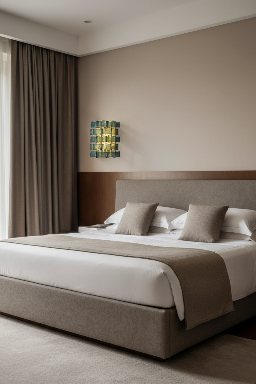 Marbella Blue Orbit Wall Lamp