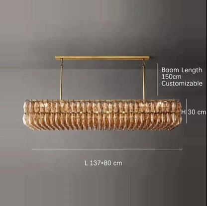 Aurelia Glass Chandelier