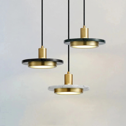 Postmodern Marble Pendant