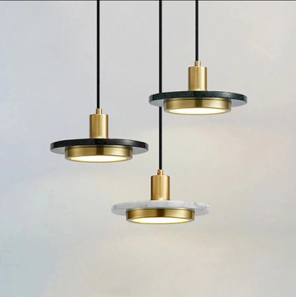 Postmodern Marble Pendant