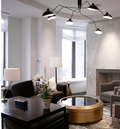 Vertex Orbit Spider Arm Ceiling light