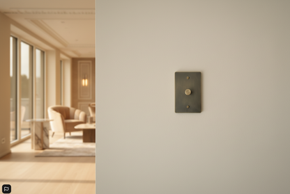 The Brass Dimmer Switch (1–4 Gang)