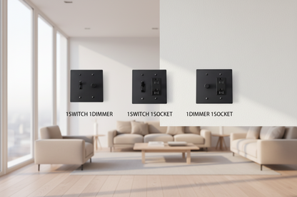  Solid Brass Light Switch 2-Gang