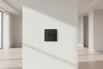  Solid Brass Light Switch 2-Gang