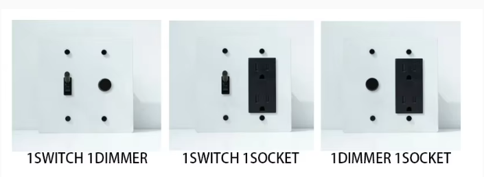  Solid Brass Light Switch 2-Gang