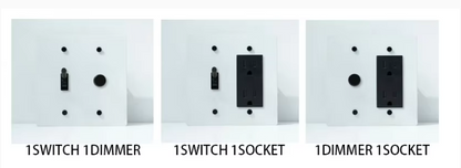  Solid Brass Light Switch 2-Gang
