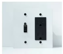  Solid Brass Light Switch 2-Gang