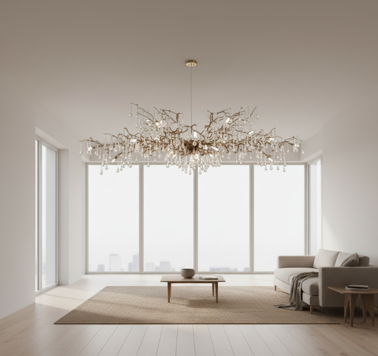 Celestia Crystal Branch Chandelier