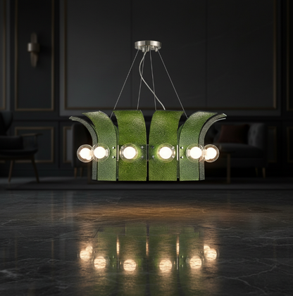 PalmGlow Chandelier