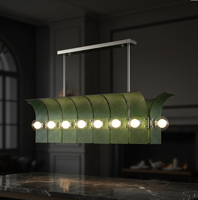 PalmGlow Chandelier