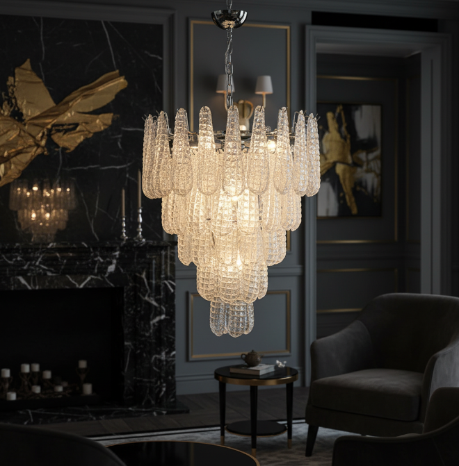 Venezia Cascade Crystal Chandelier