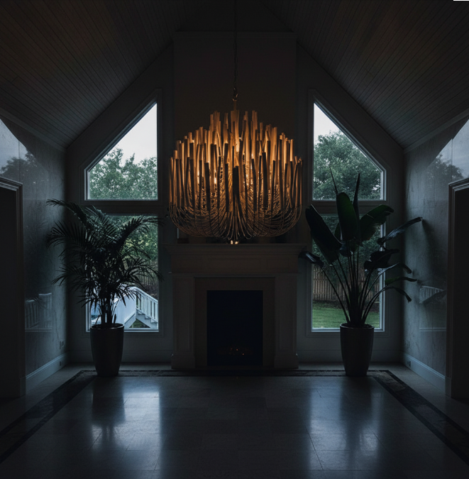 Orelia Driftwood Chandelier