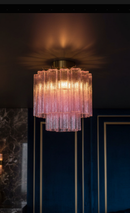 Fiora Pink Ceiling Lamp
