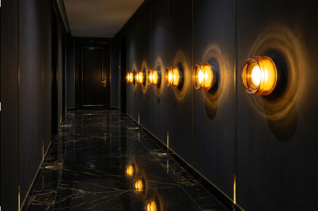 LUCETTA Glass Wall Light