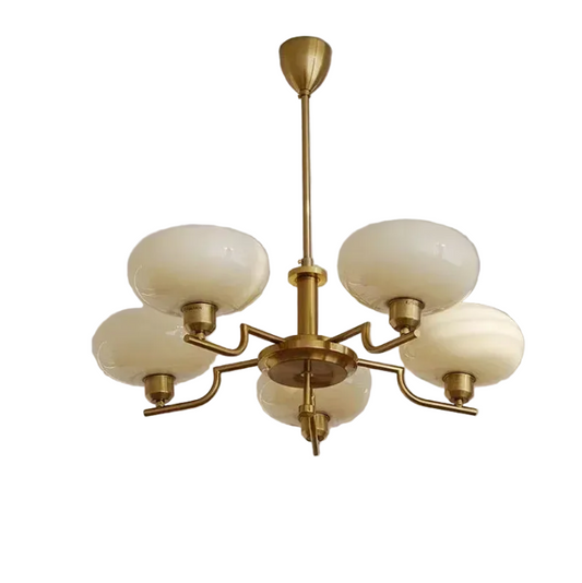 BOLLICINA Glass Globe Cluster Chandelier