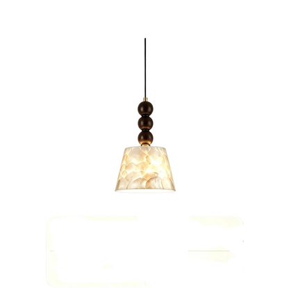 NAUTILE Mid-Century Shell Pendant Light