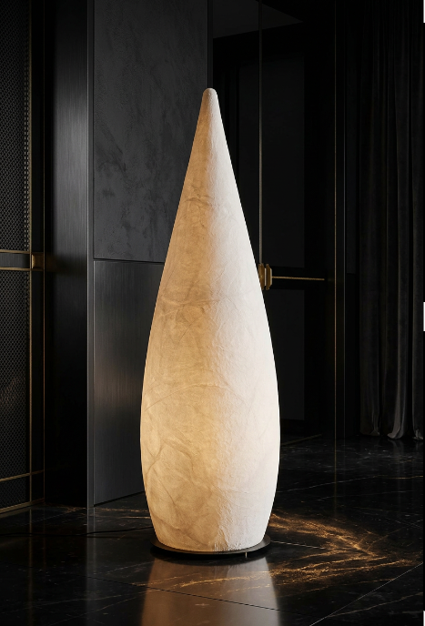 SERICA Mulberry Silk Floor Lamp