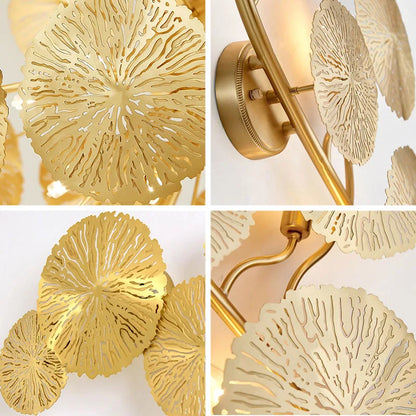 Lotus Leaf Wall Sconce
