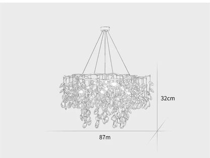 Aureliére Crystal Chandelier