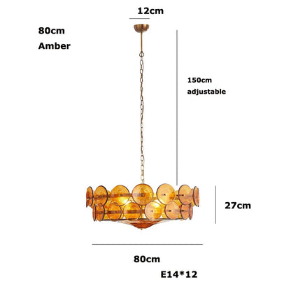 Lustrae Glass Chandelier