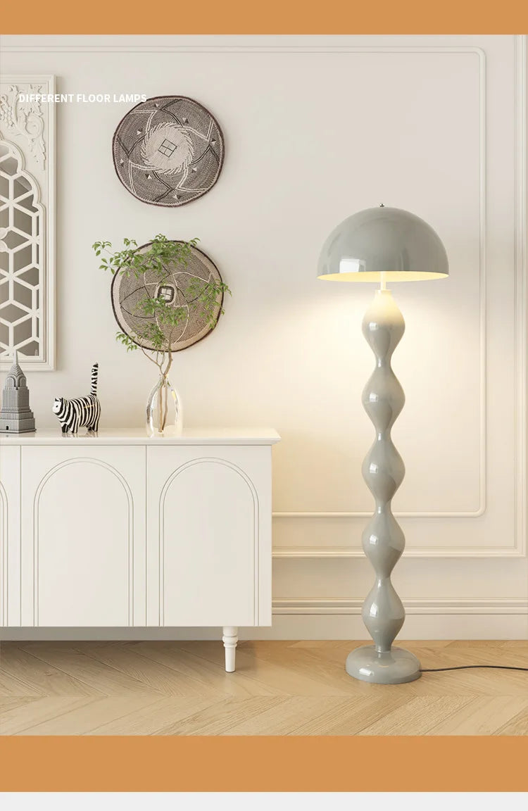 CHAMPELLA Macaron Mushroom Floor Lamp