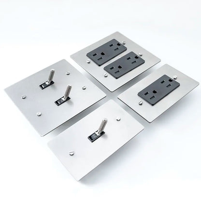 Brass Light Switch 3 Gang