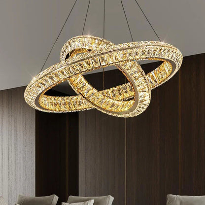 Aurora Luxe Crystal Pendant Chandelier