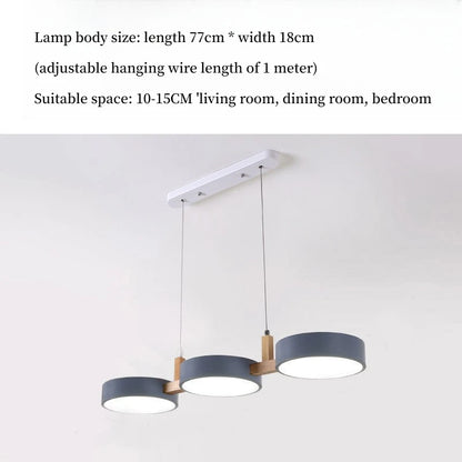 Nordic Trio LED Pendant Light