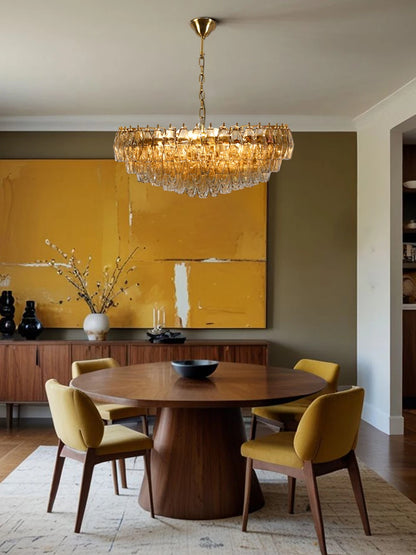 Amber Murano Chandelier