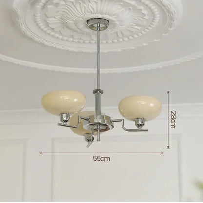 BOLLICINA Glass Globe Cluster Chandelier