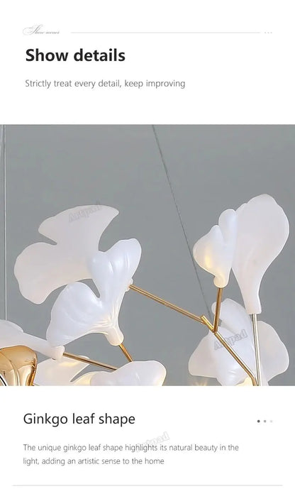Ginkgo  Chandelier