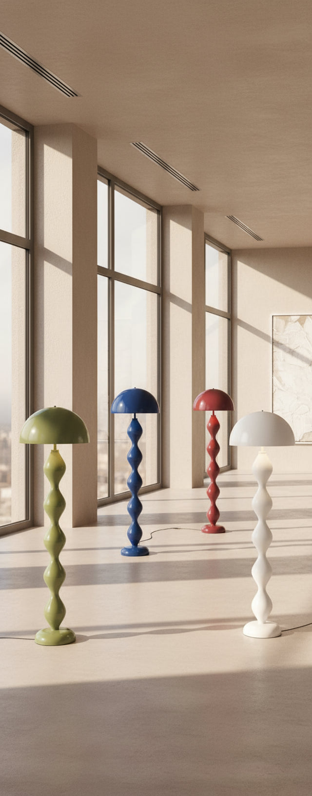 CHAMPELLA Macaron Mushroom Floor Lamp