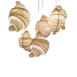 SPIRELLA Wave Fabric Spiral Pendant Light