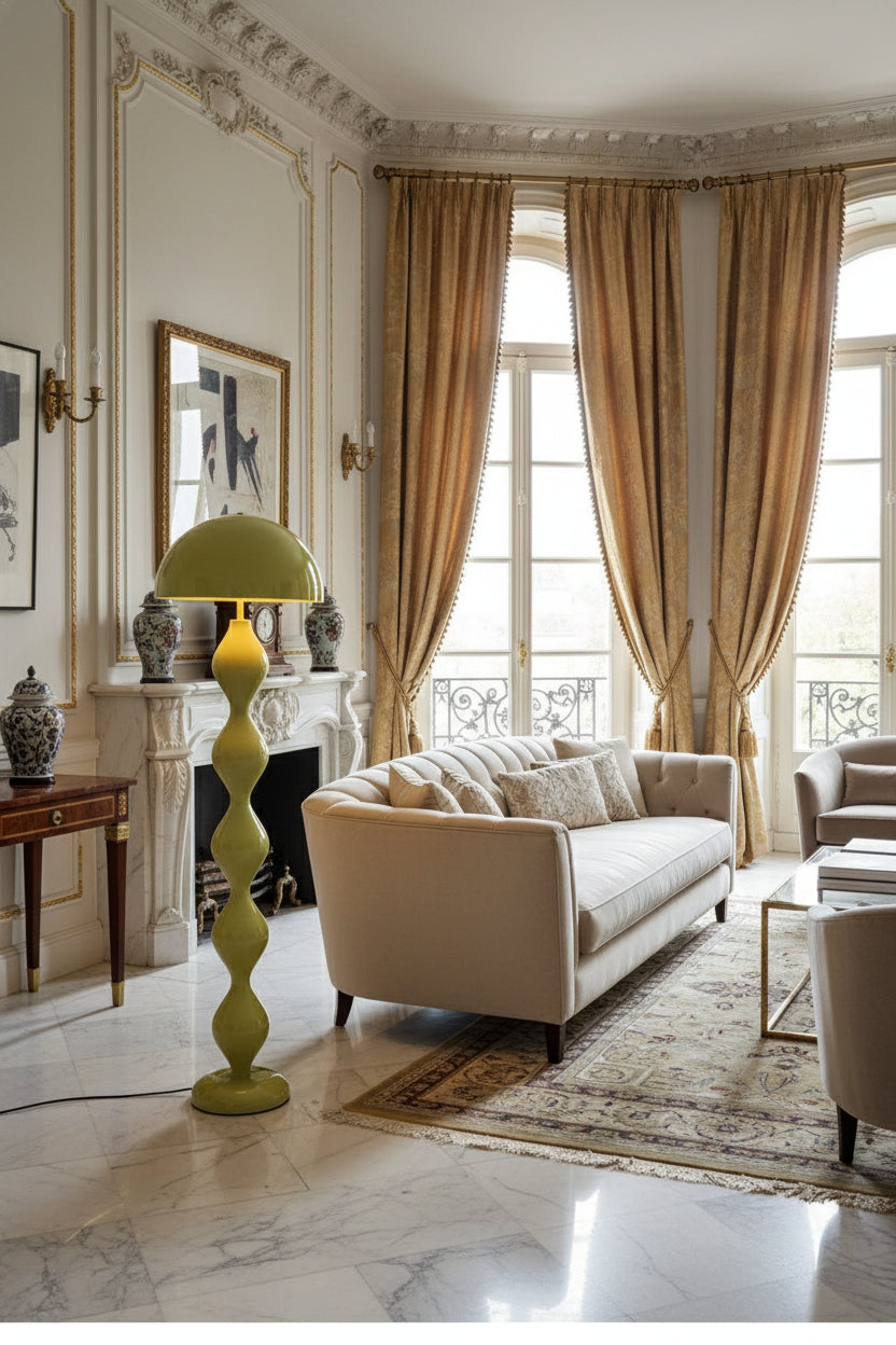CHAMPELLA Macaron Mushroom Floor Lamp