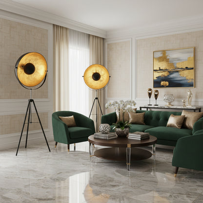 Retro Tripod Floor Lamp