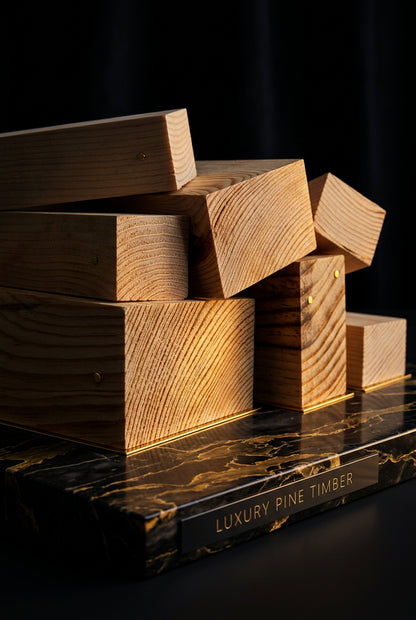 RADICA Wabi-Sabi Solid Wood Table Lamp