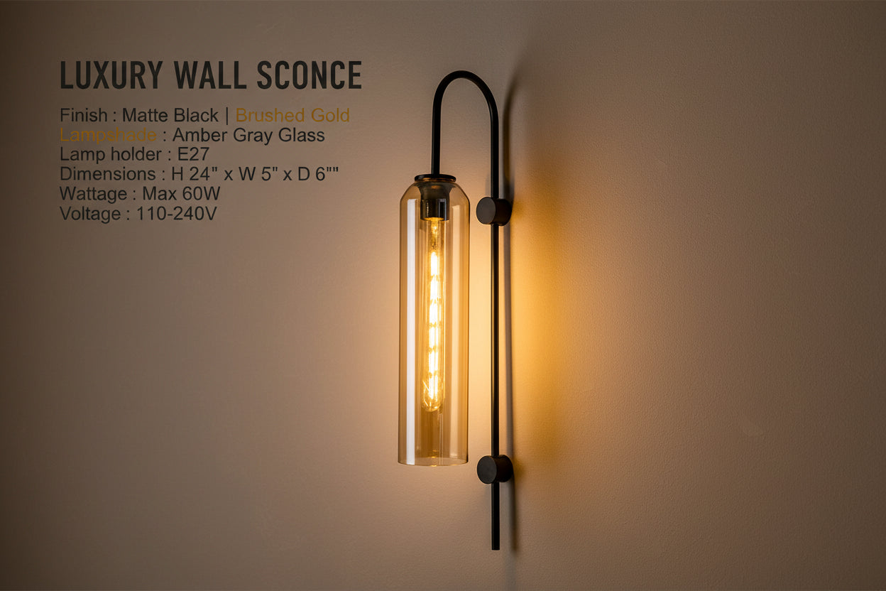 Tube Wall  sconce