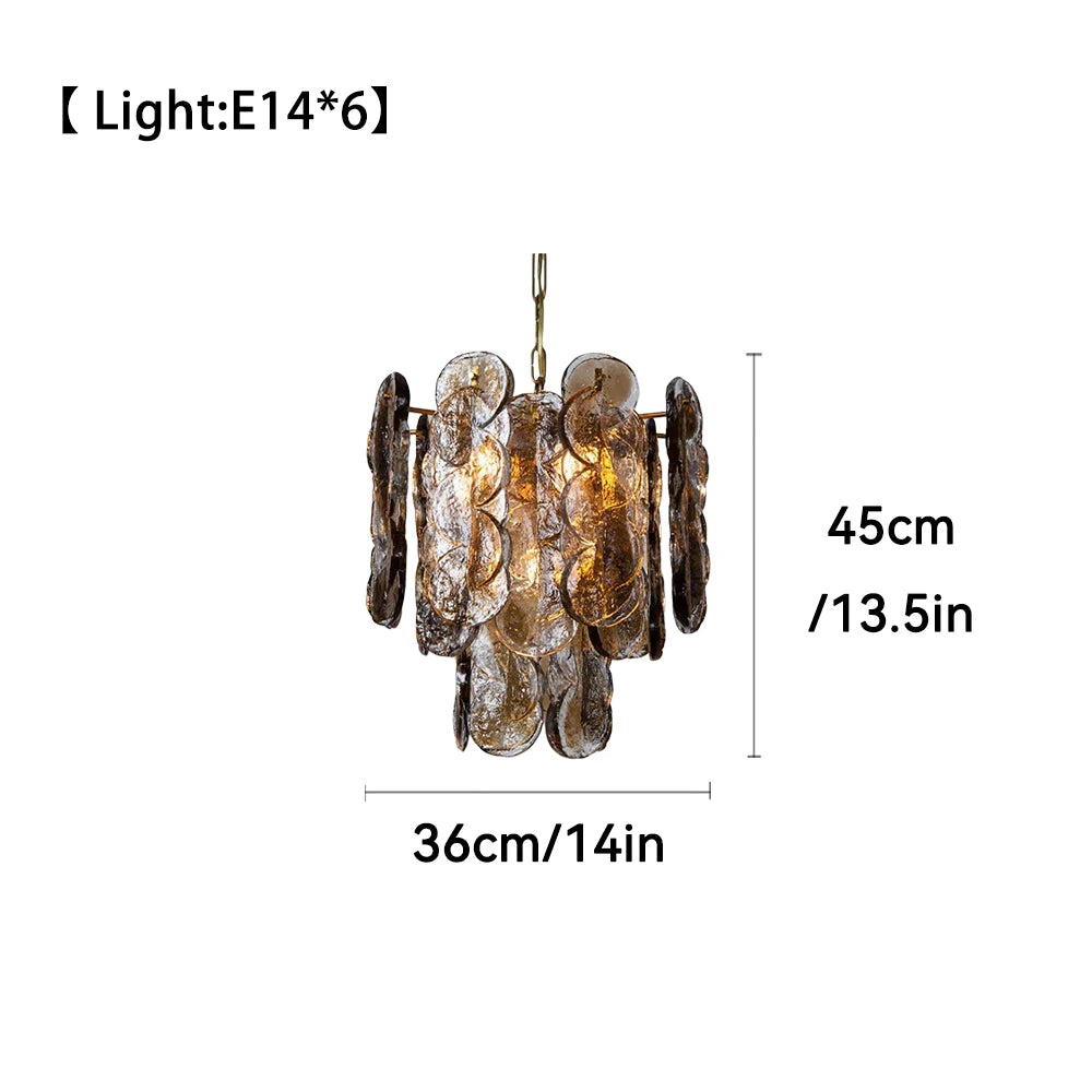 Flatbush Glass Chandelier