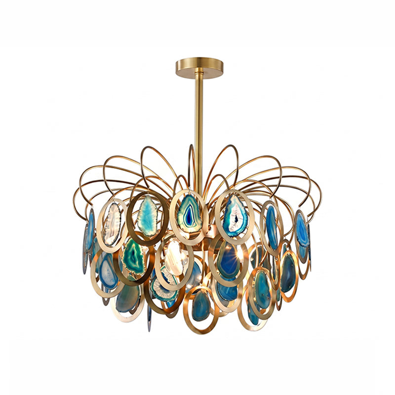 AGATHA Natural Agate Chandelier